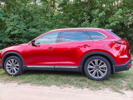 2022 Mazda CX-9 II Рестайлинг, красный, 4450000 рублей, вид 3