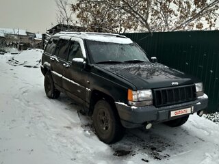 1998 Jeep Grand Cherokee I (ZJ) Рестайлинг, зелёный, 1000000 рублей, вид 4