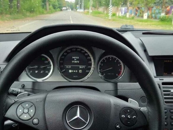 2010 Mercedes-Benz C-Класс 180 BlueEFFICIENCY III (W204), серый, 1150000 рублей - вид 15