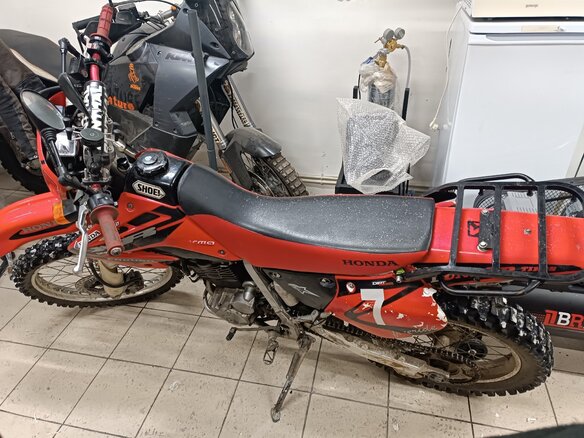 2001 Honda XR 250, красный, 240000 рублей - вид 4