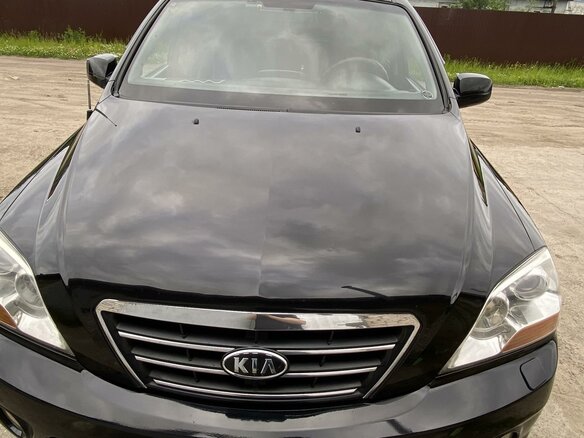 2008 Kia Sorento I Рестайлинг, чёрный, 950000 рублей - вид 1