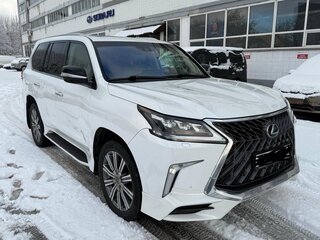 2016 Lexus LX 570 III Рестайлинг 2, белый, 7000000 рублей, вид 5