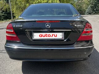 2005 Mercedes-Benz E-Класс 350 III (W211, S211), чёрный, 600000 рублей, вид 4