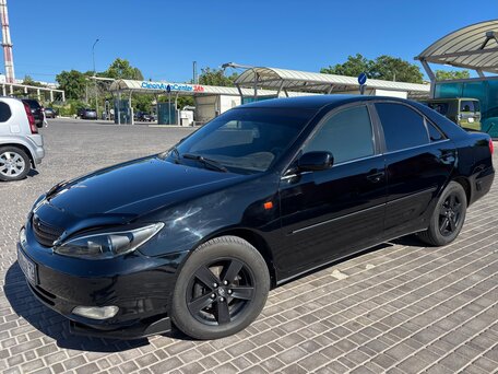 2004 Toyota Camry V (XV30) Рестайлинг, чёрный, 790000 рублей, вид 3