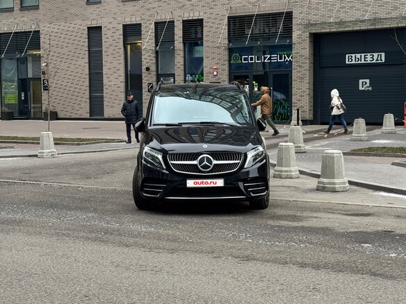 2019 Mercedes-Benz V-Класс 250 d длинный III (W447) Рестайлинг, чёрный