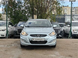 2011 Hyundai Solaris I, серый, 609000 рублей, вид 2