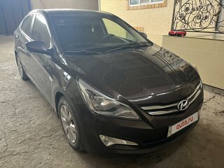 2016 Hyundai Solaris I Рестайлинг, коричневый, 1050000 рублей, вид 2
