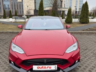 2016 Tesla Model S P90D I Рестайлинг, красный, 3500000 рублей, вид 3