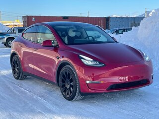 2022 Tesla Model Y Long Range I, красный, 4500000 рублей, вид 5