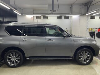 2014 Nissan Patrol VI (Y62) Рестайлинг, серебристый, 3600000 рублей, вид 2