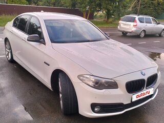 2014 BMW 5 серии 528i xDrive VI (F10/F11/F07) Рестайлинг, белый, 1400000 рублей, вид 2