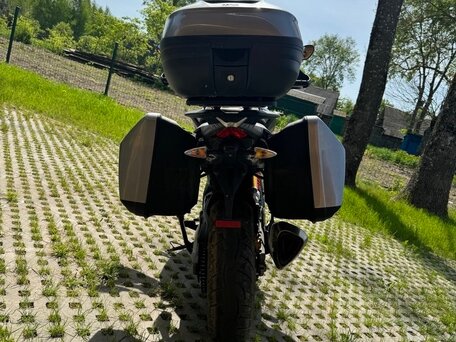 2013 Aprilia ETV 1200 Caponord, серый, 800000 рублей, вид 2