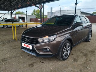 2017 Lada (ВАЗ) Vesta SW Cross I, коричневый, 850000 рублей, вид 3