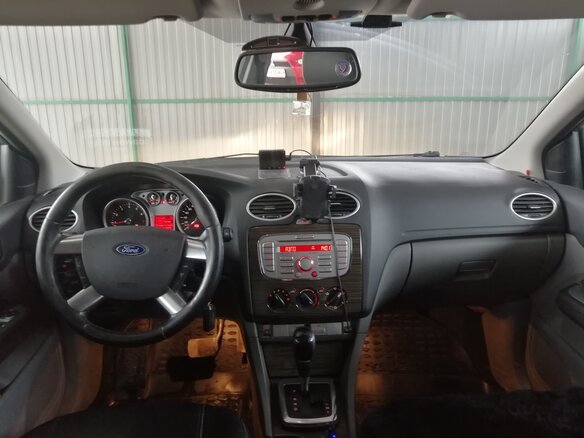 2008 Ford Focus II Рестайлинг, чёрный, 750000 рублей - вид 6