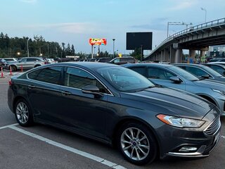 2016 Ford Fusion (North America) II Рестайлинг, серый, 1350000 рублей, вид 2