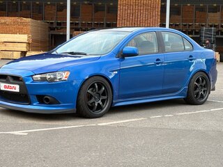 2008 Mitsubishi Lancer X, синий, 790000 рублей, вид 1