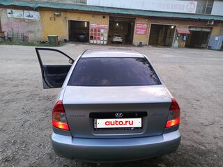 2008 Hyundai Accent ТагАЗ II, серебристый, 270000 рублей, вид 3