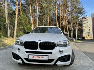 2016 BMW X6 30d II (F16), белый, 3500000 рублей, вид 1