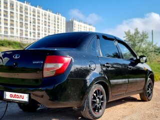 2015 Lada (ВАЗ) Granta I, чёрный, 380000 рублей, вид 3