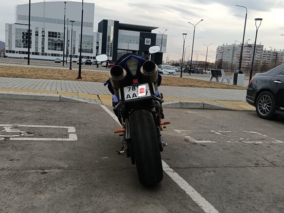 2007 Yamaha YZF-R1, синий, 670000 рублей - вид 5