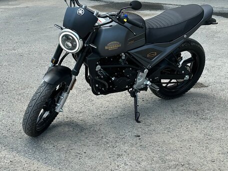 2025 Motoland Scrambler 250, серебристый, 155000 рублей, вид 1