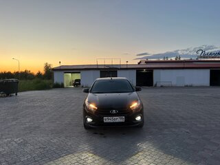 2019 Lada (ВАЗ) Vesta I, чёрный, 1050000 рублей, вид 1