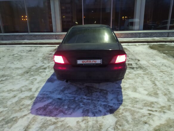 2002 Mitsubishi Galant VIII Рестайлинг, чёрный - вид 1