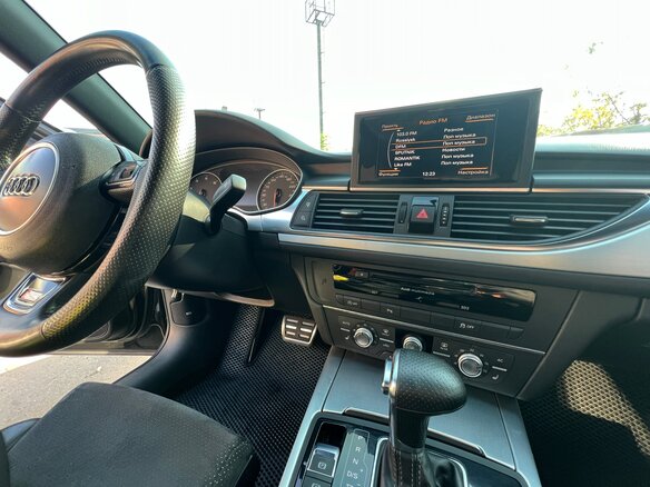 2012 Audi A6 IV (C7), чёрный, 2200000 рублей - вид 32