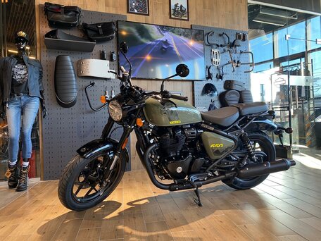 2026 Royal Enfield Shotgun, зелёный, 732000 рублей, вид 2