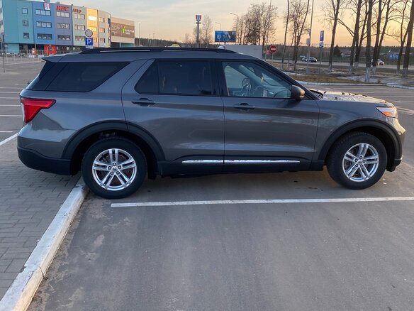 2021 Ford Explorer VI, серый, 3750000 рублей - вид 6
