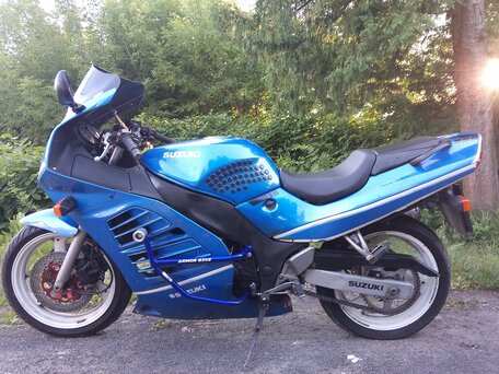1995 Suzuki RF 400, синий, 200000 рублей, вид 3