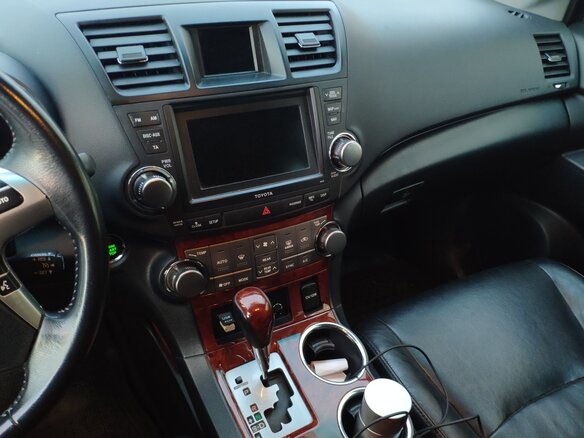 2011 Toyota Highlander II (XU40) Рестайлинг, серый, 2500000 рублей - вид 7