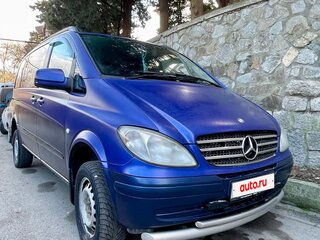 2009 Mercedes-Benz Vito 115 CDI L1 II (W639), синий, 1600000 рублей, вид 1