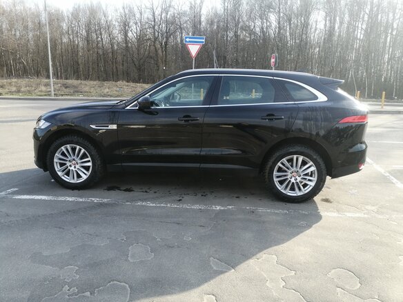 2018 Jaguar F-Pace I, чёрный - вид 6