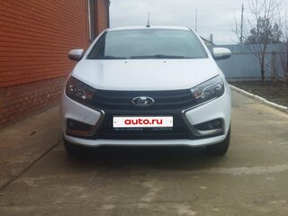 2019 Lada (ВАЗ) Vesta I, белый, 1080000 рублей, вид 2