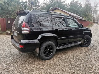 2008 Toyota Land Cruiser Prado 5-speed 120 Series Рестайлинг, чёрный, 2200000 рублей, вид 3