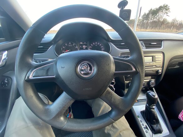 2013 Skoda Octavia III (A7), чёрный - вид 16