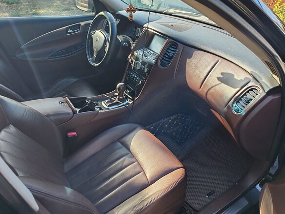 2008 Infiniti EX EX35 5-speed I (J50), чёрный, 1090000 рублей - вид 6
