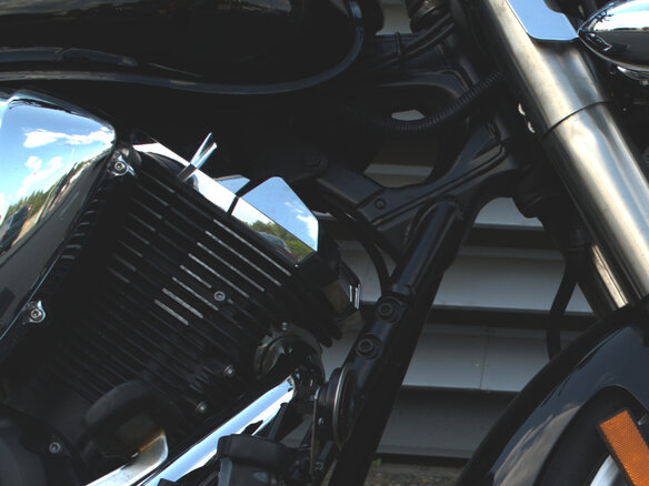 2010 Yamaha XVS950, чёрный, 550000 рублей - вид 12