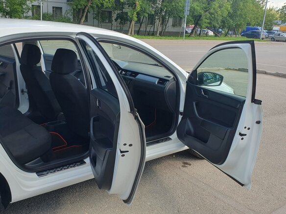 2016 Skoda Rapid I, белый, 850000 рублей - вид 16