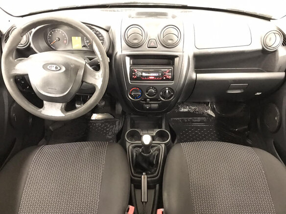 2012 Lada (ВАЗ) Granta I, бежевый - вид 9