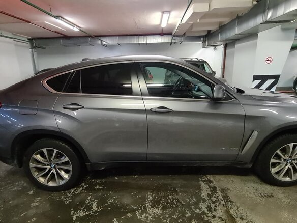 2017 BMW X6 30d II (F16), серый, 4900000 рублей - вид 8