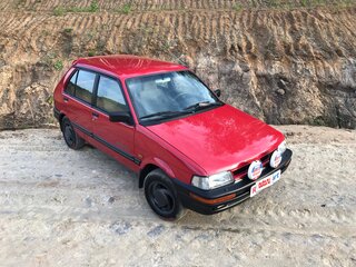 1989 Subaru Justy I, красный, 500000 рублей, вид 5