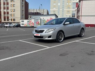 2008 Toyota Corolla X (E140, E150), серебристый, 980000 рублей, вид 1
