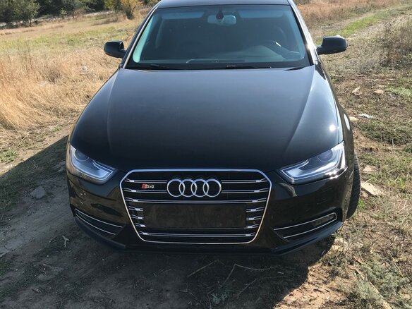 2015 Audi A4 IV (B8) Рестайлинг, чёрный, 1800000 рублей - вид 1