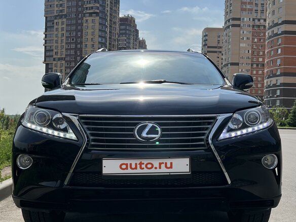 2012 Lexus RX 350 III Рестайлинг, чёрный, 2600000 рублей - вид 6