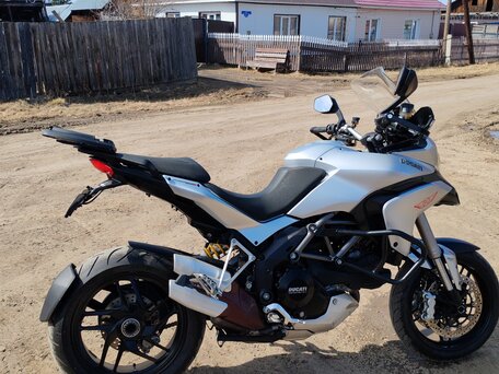 2013 Ducati Multistrada 1200, серый, 799000 рублей, вид 3