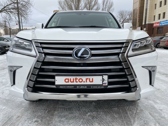 2017 Lexus LX 450d III Рестайлинг 2, белый - вид 3
