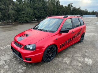 2008 Lada (ВАЗ) Kalina I, красный, 849999 рублей, вид 1