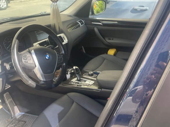 2014 BMW X3 20d xDrive II (F25), синий, 2000000 рублей - вид 3
